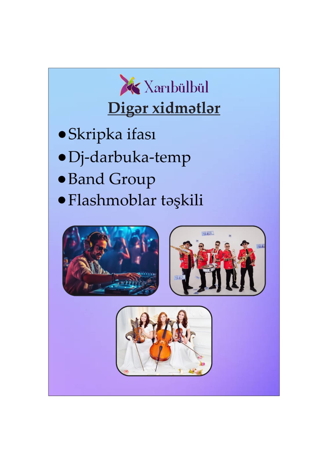 Xaribulbul Events Group 5